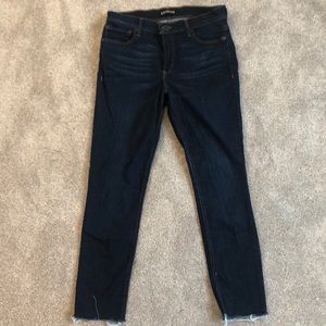 Express Cropped High Rise Jean Legging
